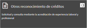 Imagen Aplicación solicitud reconocimiento Experiencia Profesional