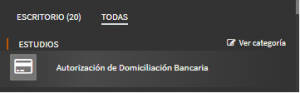 Imagen descarga Autorización de Domiciliación Bancaria